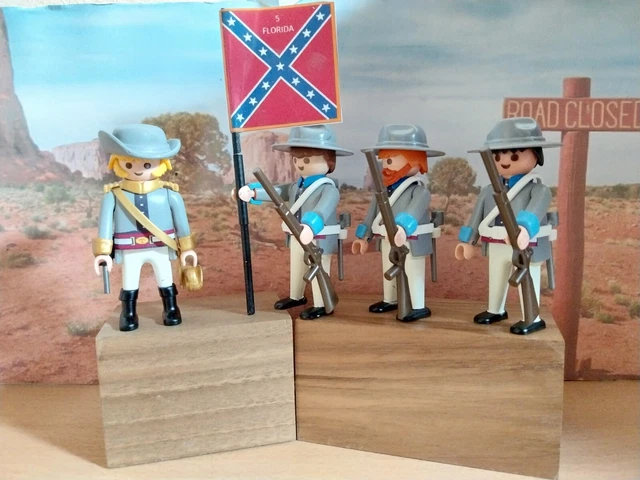 Playmobil Occasion Bon état Set PLAYMOBIL Western Sudistes