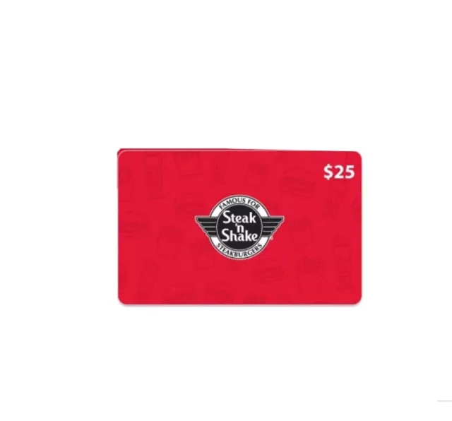 Steak ’n Shake $25 Gift Card