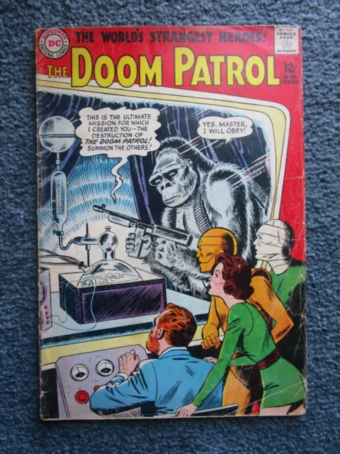 1964 The Doom Patrol Issue #86 Comic Book-Complete-1st Brotherhood of Evil