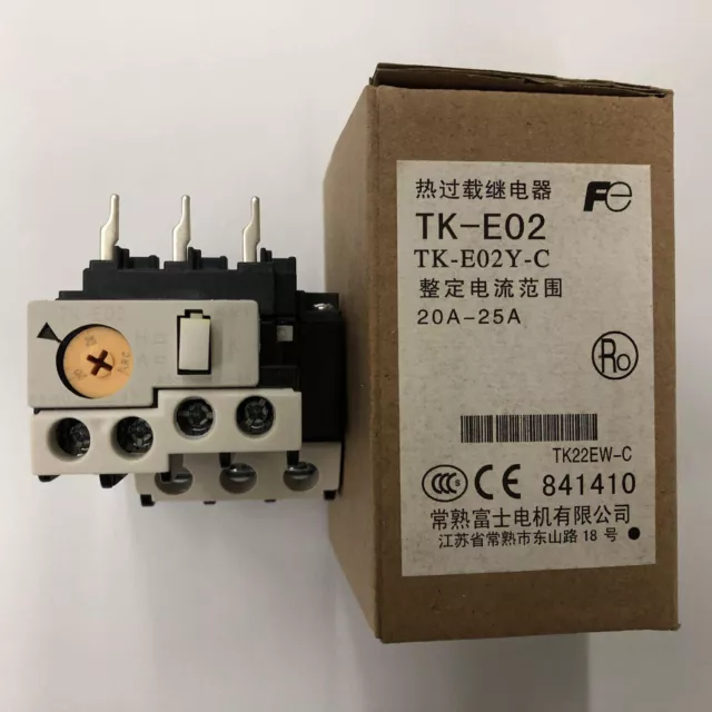 1PC New Fuji TK-E02 20-25A Thermal Overload Relay In Box Free Shipping#QW