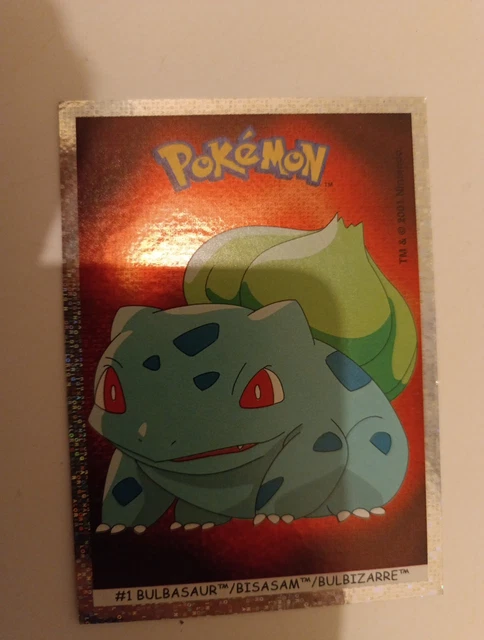 CARTE POKEMON BULBIZARRE 1/18 Holo Détective Pikachu Soleil et Lune SL