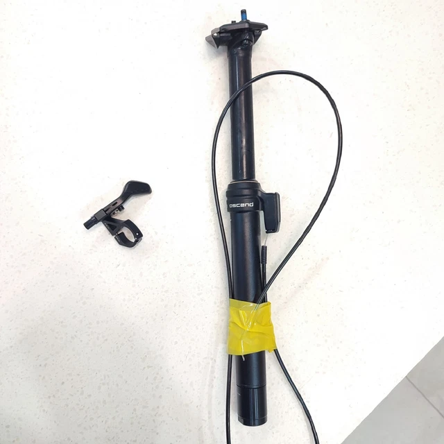 Brand-X Ascend II Dropper Sitzstütze schwarz-31,6