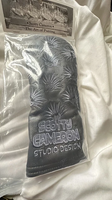 SCOTTY CAMERON HYBRID Agave Man Triple Black Head Cover TCC 2022