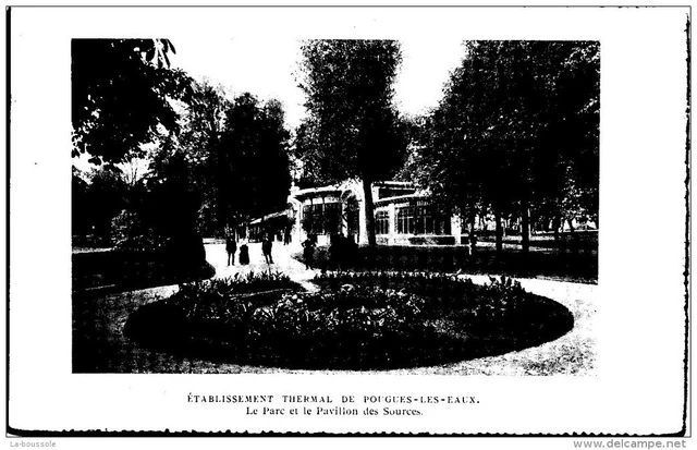 58 POUGUES LES EAUX --- thermal establishment