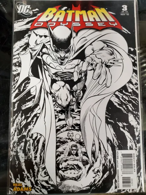 2010 Batman Odyssey #3 1 for 25 Neal Adams Sketch Cover DC Comics High Grade
