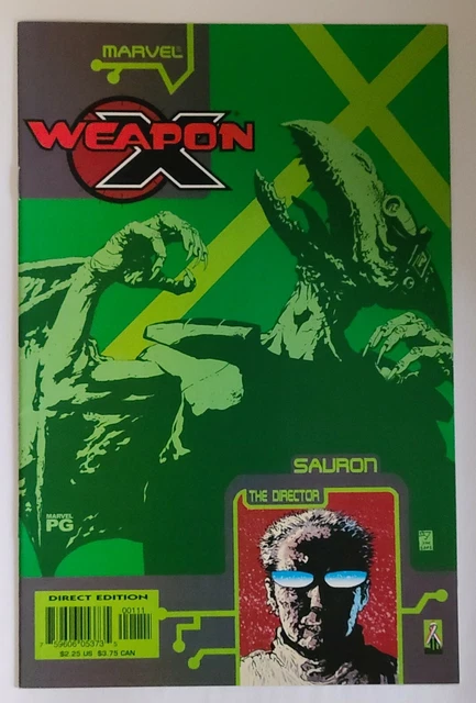 Weapon X: The Draft: Sauron #1(Marvel 2002 Series)Nos 9.4+Nm Grade Buddy Scalera