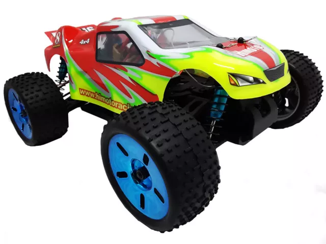 Auto Radiocomandata 2.4Ghz Elettrica Brushless Truggy Ext-16 Rtr 1-16 4Wd Himoto