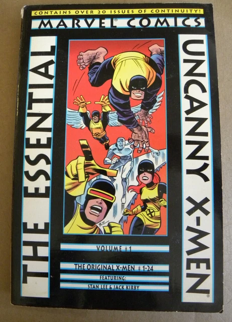 Marvel 2002 ESSENTIAL UNCANNY X-MEN Vol 1 tpb oop 1st print reg $15 qq