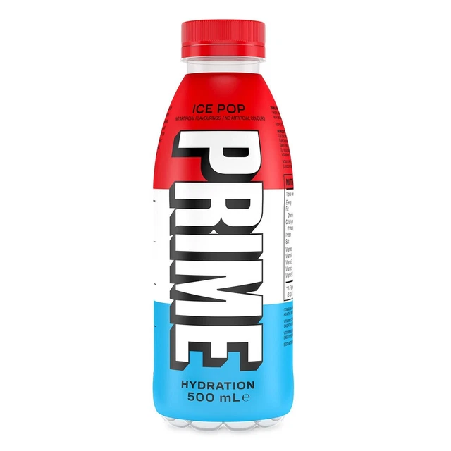 PRIME HYDRATION ENERGY Drink by Logan Paul & KSI ICE POP £5.25