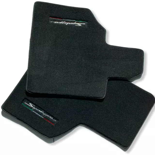 Floor Mats For Lamborghini Gallardo Black Tailored Carpets With Superleggera 3