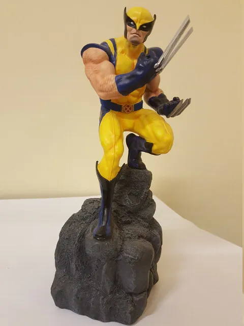 MARVEL WOLVERINE LOBEZNO X-MEN FIGURA DE RESINA 21 cm , SERIE LIMITADA AÑO 2007 