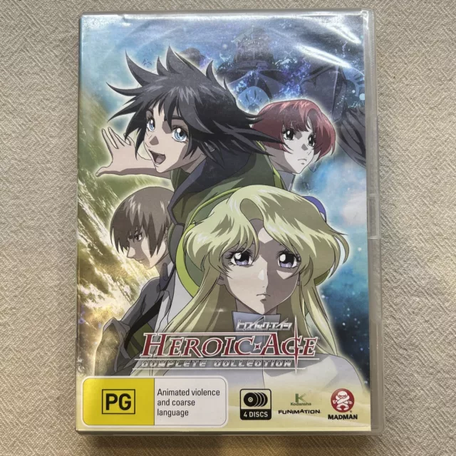 Heroic Age complete series / NEW anime on Blu-ray from FUNimation