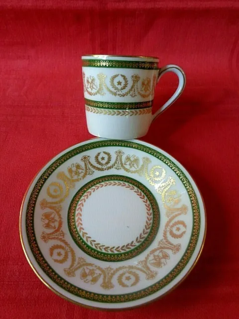 Haviland Limoges Napoleon Cup And & Saucer Tasse A Cafe A The Porcelaine Empire