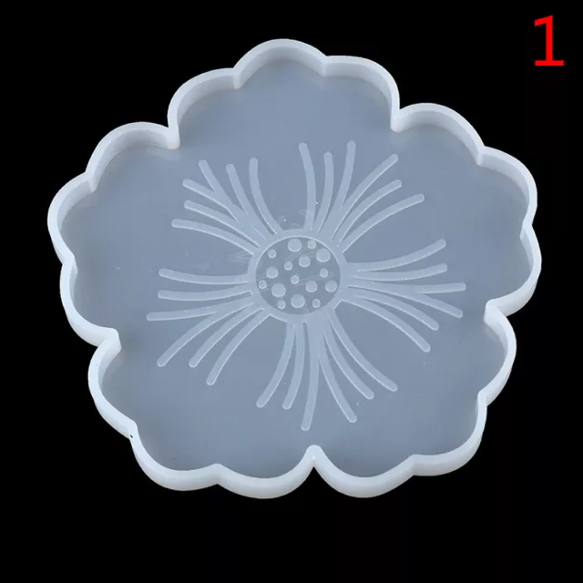 Sakura Tea Tray Coaster Silicone Mold For DIY For Epoxy Resin Molds Making Tool❤