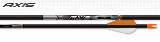 5 Mm Axis Sport   Easton Arrows With Hit Inserts   Nocks  Installed