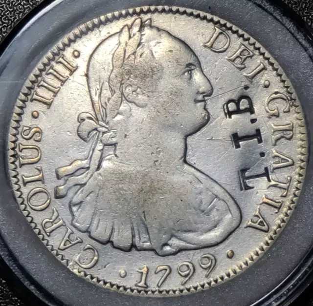 1799 Mexico Spanish Colony Silver 8 Reales