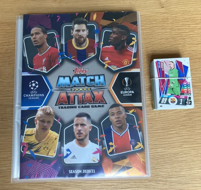 Match Attax 20/21 Champions/Europa League cards - Finish your collection Part 1