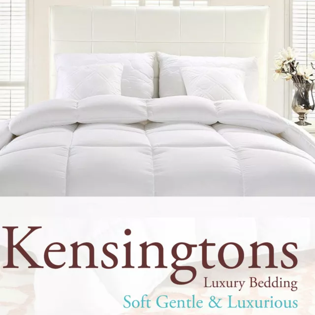 Kensingtons® Mulberry Silk Filled Duvet Quilt Double Bed  All Togs Hotel Quality