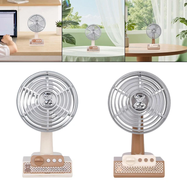 Ventilateur De Bureau Lileng-835 Noir - USB, Classe énergétique A+, Neuf