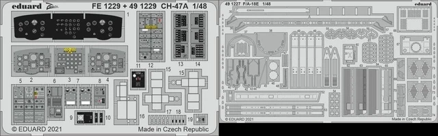 491229 Ch-47A Chinook For 1/48 Hobby Boss Kits