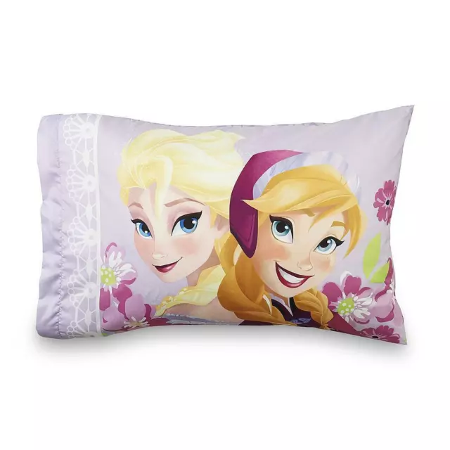 Disney Frozen Reversible Pillowcase Soft Microfiber Standard Size - 20x30 inch