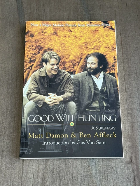 Good Will Hunting Screenplay First Edition Book by Matt Damon and Ben Affleck