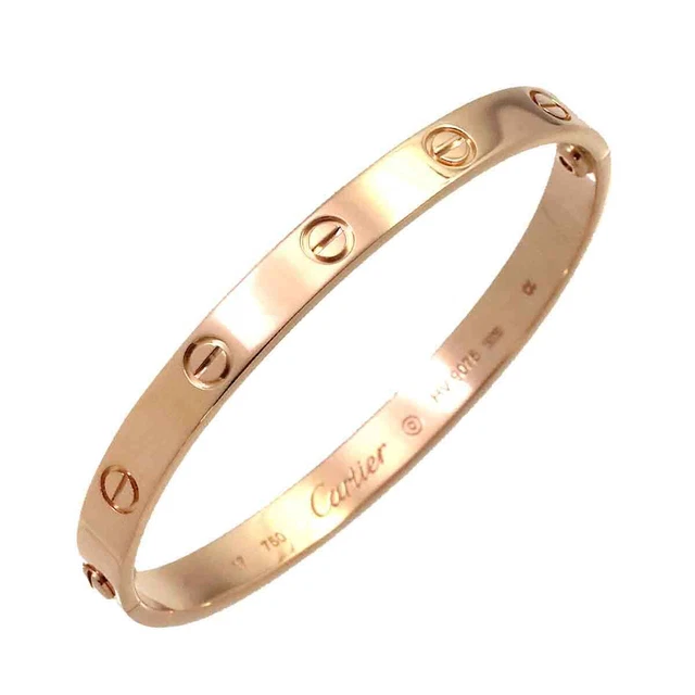 Cartier Love Bangle (750 19 Cartier (R) Ip 6688 *001) £191.00 - Picclick Uk