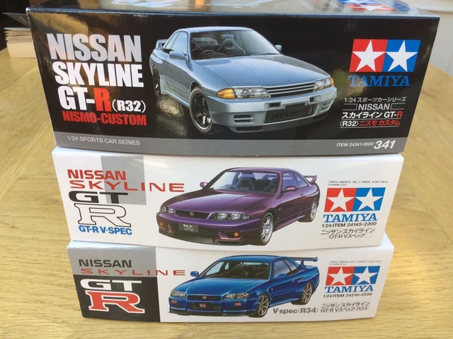 Nissan Skyline Gt-R R32 R33 R34 R35 Z-Tune Tamiya 24145 24210 24300 24341  24090 £25.00 - Picclick Uk