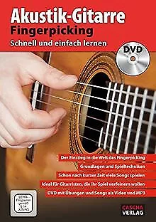 Akustik-Gitarre Fingerpicking - Schnell und einfach lernen... | Livre | état bon