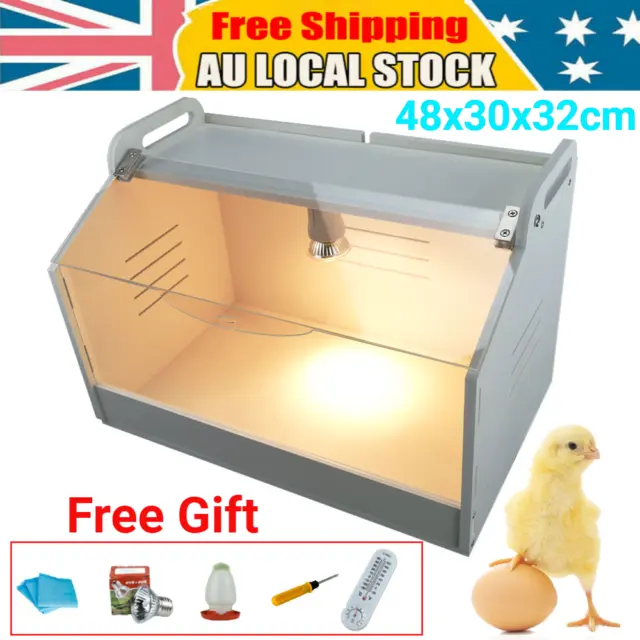Poultry Chick Brooder Hand Raised Baby Chick/Bird/Parrot/ Warm Keeping Box NEW