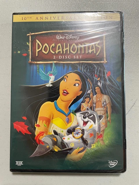 Disney's Pocahontas DVD 2005 2-Disc Set 10th Anniversary Edition Sing along  NEW