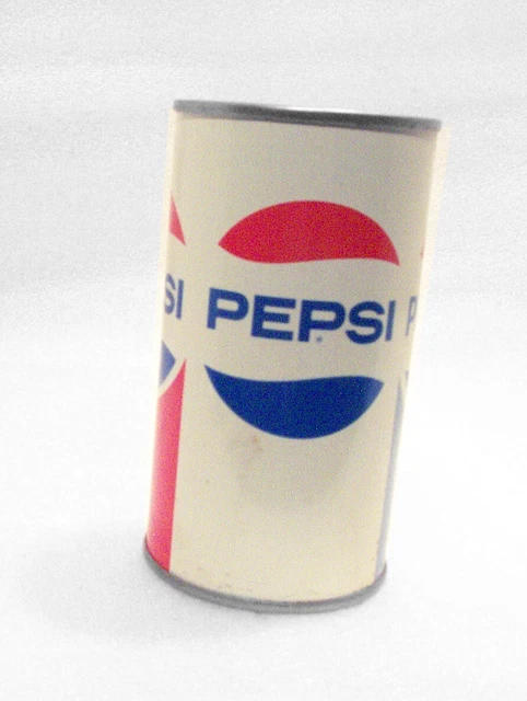 Vintage Metal PEPSI Cola Can Coin Piggy Bank