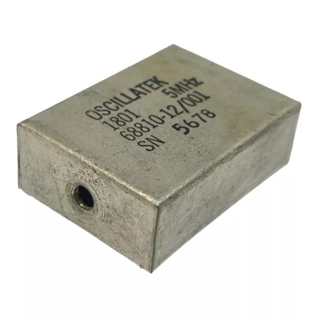 68810-12/001 Oscillatek 5 Pin Crystal Oscillator 5MHz 36x26.75x12.75mm