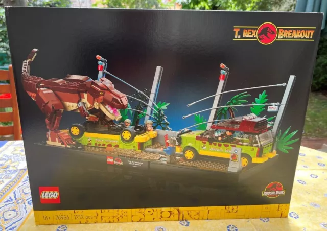 Lego 76956 L'evasion Du T-Rex Jurassic Parc Neuf