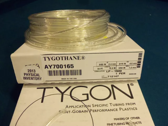 Tygon Tygothane LP1500 Fuel Line 3/32 X 3/16,Craftsman, Echo, Ryobi, Poulan- 30"