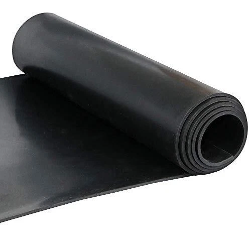 Solid Rubber Sheets,Strips,Rolls x 11.8" Wide x 47" Long 1/8" (.125") Thick