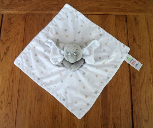 DISNEY MATALAN DUMBO The Elephant Baby Comforter Blankie With Stars £4.