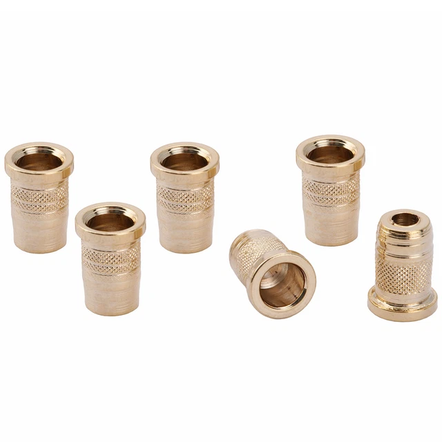 Musiclily Pro 4mm Montaggio Top Boccole Passacorde In Acciaio - Foto 5