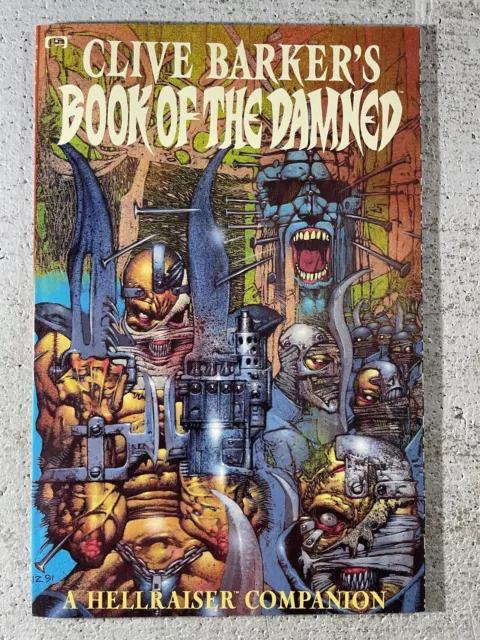 Clive Barkers Book of the Damned a Hellraiser Companion #1 (1992) NM or better
