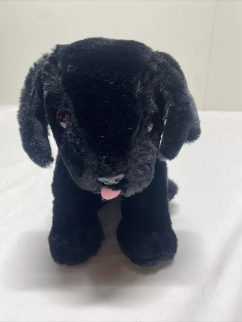 Melissa & Doug BENSON BLACK LAB PUPPY DOG Plush STUFFED ANIMAL Toy