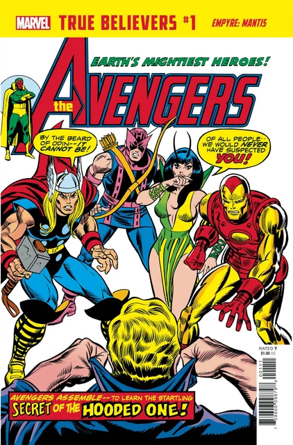 True Believers Empyre Mantis #1 () Marvel Comics Comic Book 2020