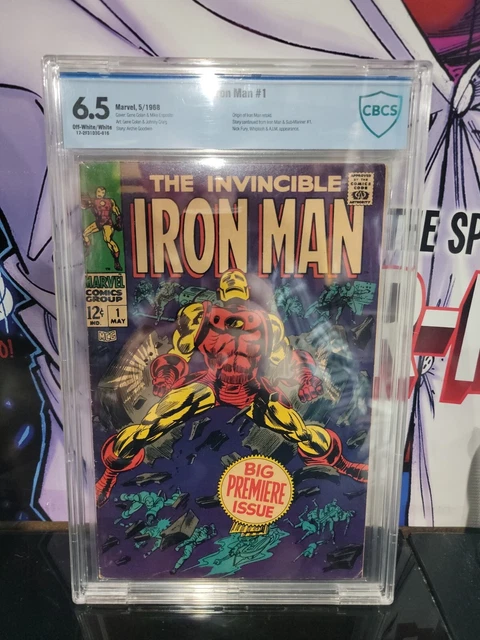 The Invincible Iron Man Issue #1 Marvel Comics CBCS Premier Issue 6.5