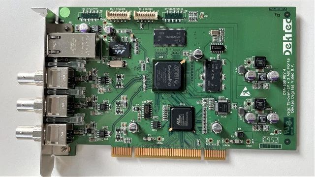 DekTec DTA-160 (GigE and 3x ASI input/output for PCI)