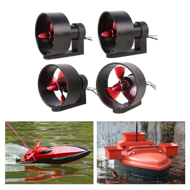 Elica Subacquea Per Barche RC, Motore Brushless 12-24V 20A 300KV, Eliche CW+CCW Per Modellismo Nautico