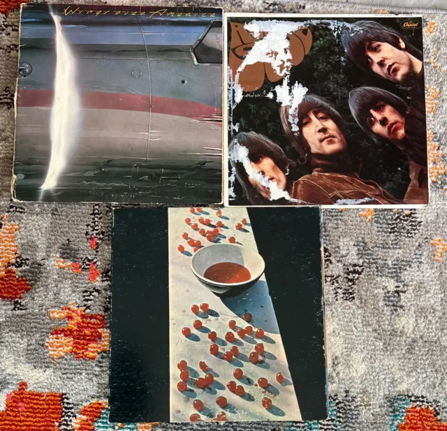 LOT 3 BEATLES, Wings, Paul McCartney Vinyl Album Records $4.99 - PicClick