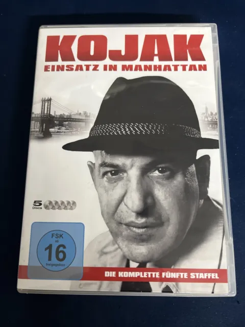 Kojak - Einsatz in Manhattan Die komplette 5. Staffel - 5 DVD's Sehr Gut @360