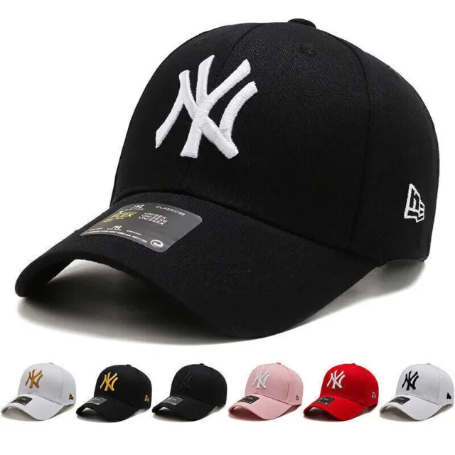 Unisex New York NY Yankees Baseball Men Women Hat Sport Snapback Cap Cotton 2024