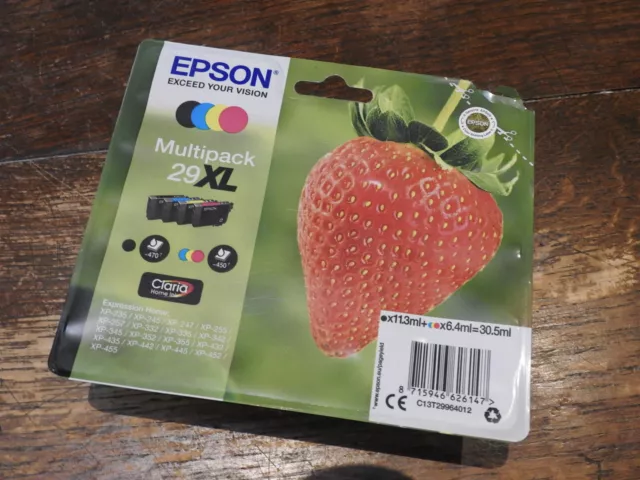 CARTOUCHES ENCRES EPSON 29 (fraise) EUR 45,00 - PicClick FR