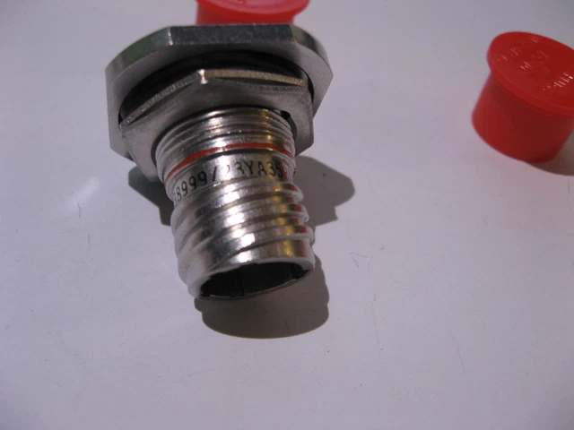 Qty 1 CIA D38999/23YA35PN Connector Circular Military 6 Pin Solder  - NOS