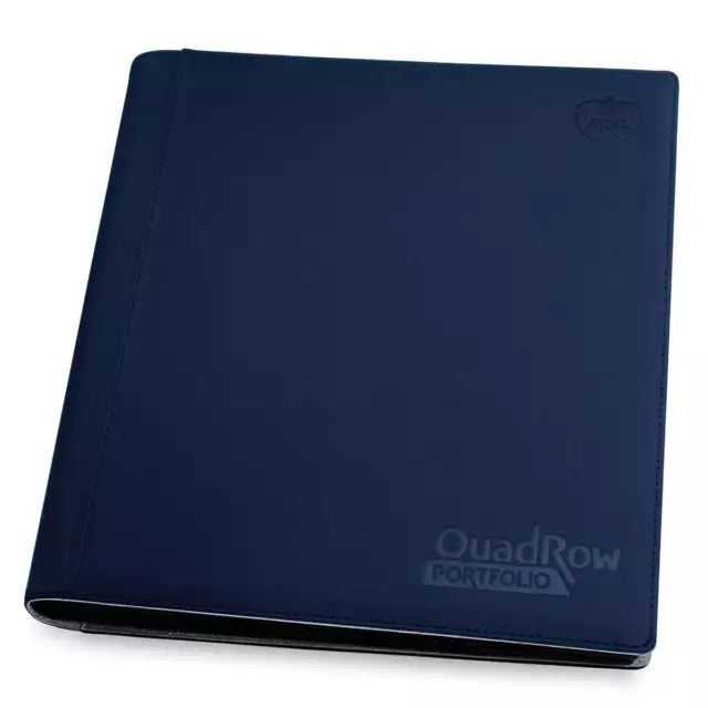 Ultimate Guard 12-Pocket QuadRow Portfolio XenoSkin Dark Blue Folder